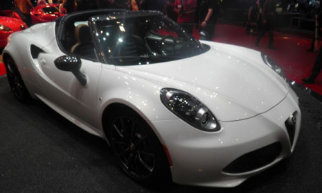 Женева-2014: концепт-кар Alfa 4C Spider
